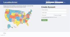 Desktop Screenshot of localactivist.org